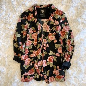 Aritzia flower blazer